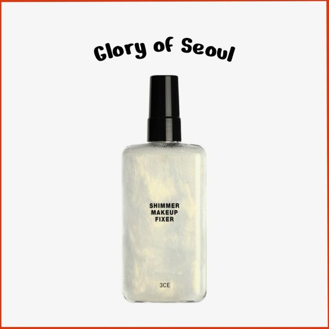3CE Shimmer Makeup Fixer Spray, 95 ml, Unisex - Bild 1