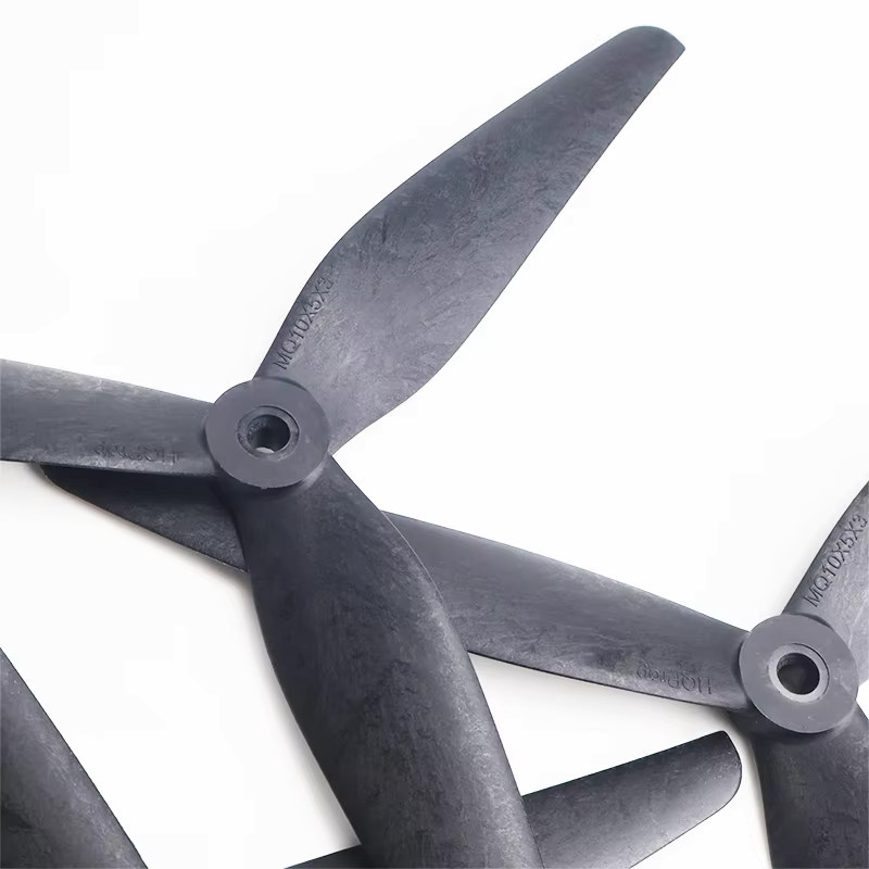 HQ Macroquad Propeller Set für FPV-Drohnen, 4 Stück (2CW + 2CCW), 3-Blatt Carbonverstärktes Nylon, Schwarz - Bild 5