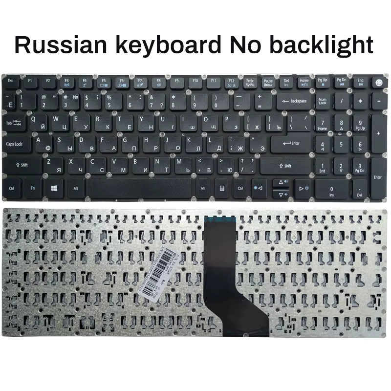 Acer Aspire 5 Laptop Tastatur in Schwarz für A517, A515 und A515-41 Modelle mit deutscher Belegung - Bild 2