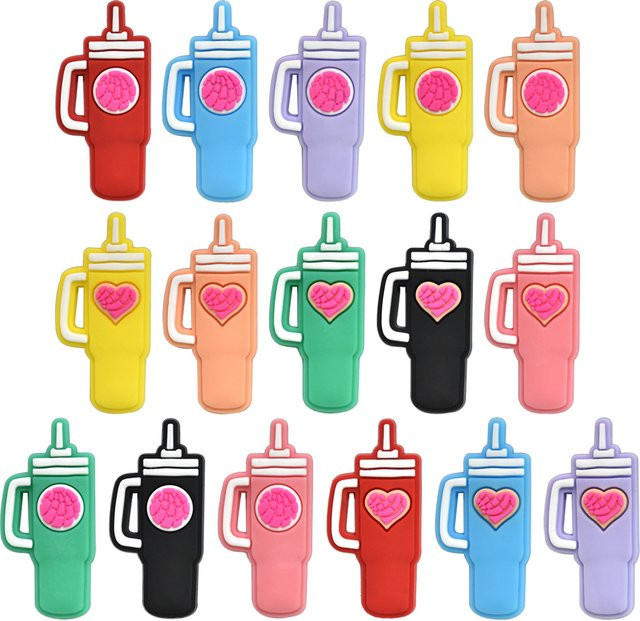 Schuhanhänger Love Wasserflasche Lila Cartoon-Serie, Kinder - Bild 1