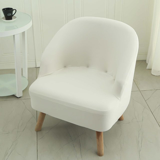 Elastischer Stuhlbezug von Yiran Furniture in Grau oder Beige, moderner Stil aus Polyester, Breite: 30 cm, Tiefe: 35 cm - Bild 1