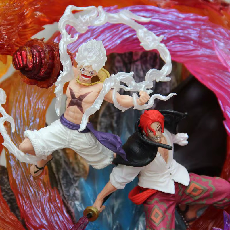 Manqi One Piece Nika Luffy Figur, Rot-Weiß, ab 14 Jahren - Bild 2
