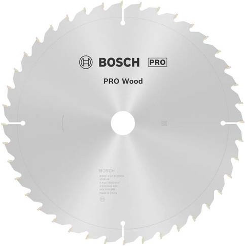 Bosch Optiline Hartmetall Kreissägeblatt Wood für Kapp- und Gehrungssägen, Durchmesser: 305 mm, Bohrung: 30 mm, Dicke: 2,5 mm, 40 Zähne - Bild 1