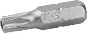 KS Tools Bit TX 1/4" CLASSIC mit Bohrung, silber, Stahl - Bild 1
