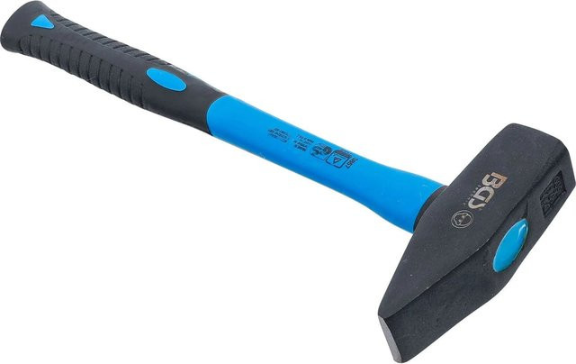 BGS Schlosserhammer 3857 mit Fiberglasstiel in Schwarz, 1500 g - Bild 2