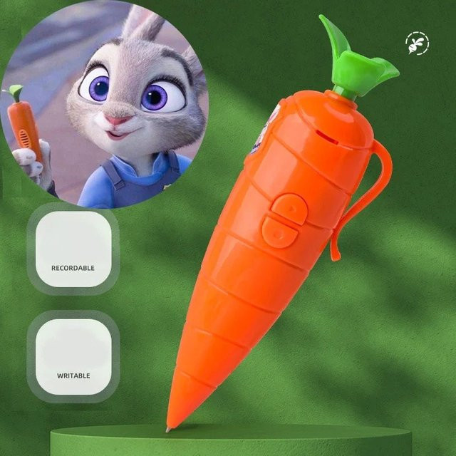 Judy & Nick Karotten-Sprachrekorder, Elektronisches Soundspielzeug - Bild 1