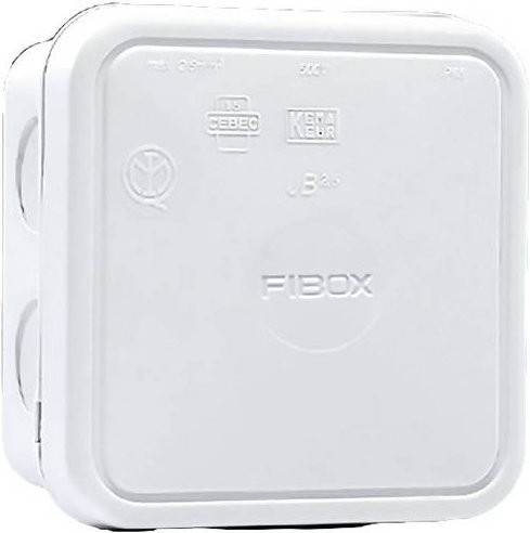 Fibox Abzweigkasten 8600671 Weiß IP65 B: 9,0 cm, T: 9,0 cm, H: 4,9 cm - Bild 1