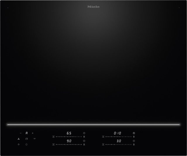 Miele KM 8765 FL Autark-Induktionskochfeld in Schwarz mit Smart Home Integration und Power Boost - Bild 1