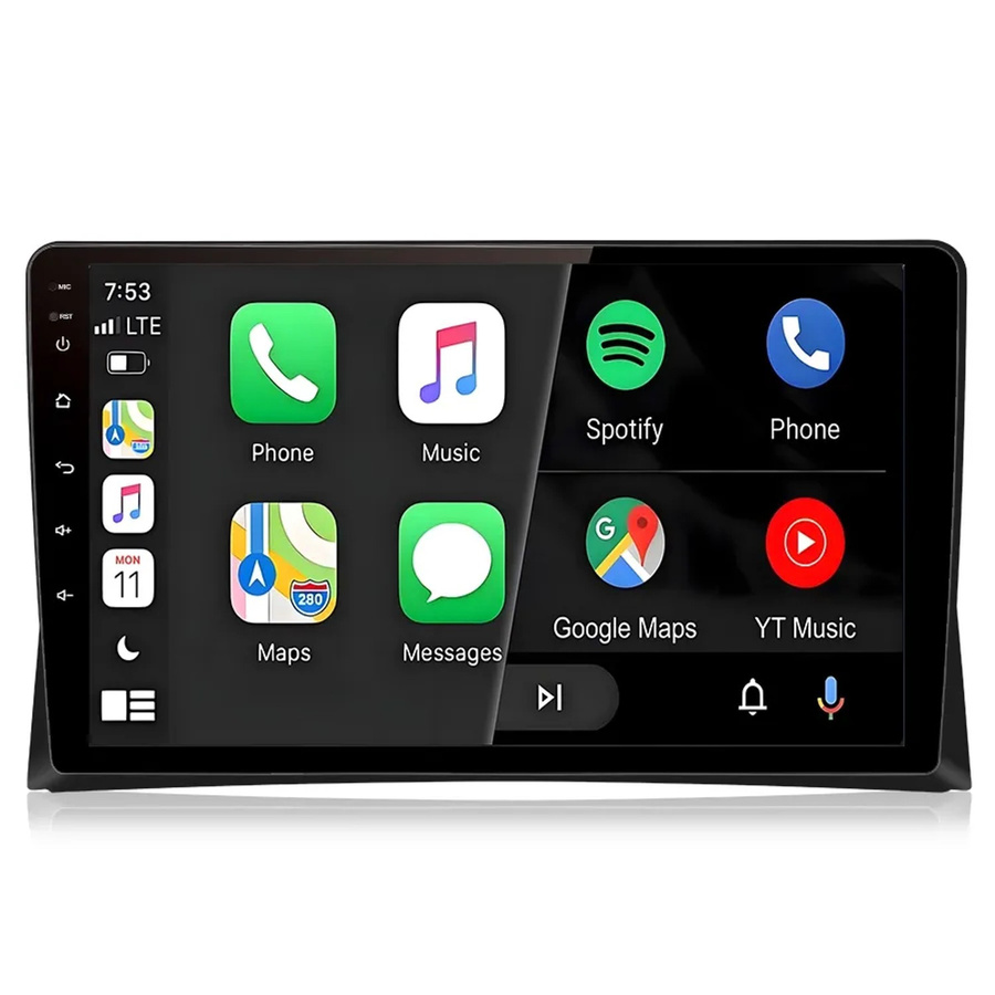 Junsun Android Autoradio mit 9 Zoll Display für VW Multivan T5 (2008 bis 2015) in Schwarz mit Bluetooth, GPS und Wi-Fi, 6 GB RAM und 128 GB Speicher - Bild 2