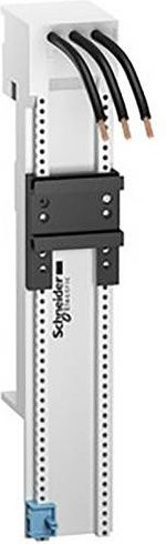 Schneider Electric LA9ZA32428 Montageplatte LA9Z 2x3p 32A in Weiß, B/T/H: 26,0 x 4,5 x 6,3 cm, 4er Pack - Bild 1