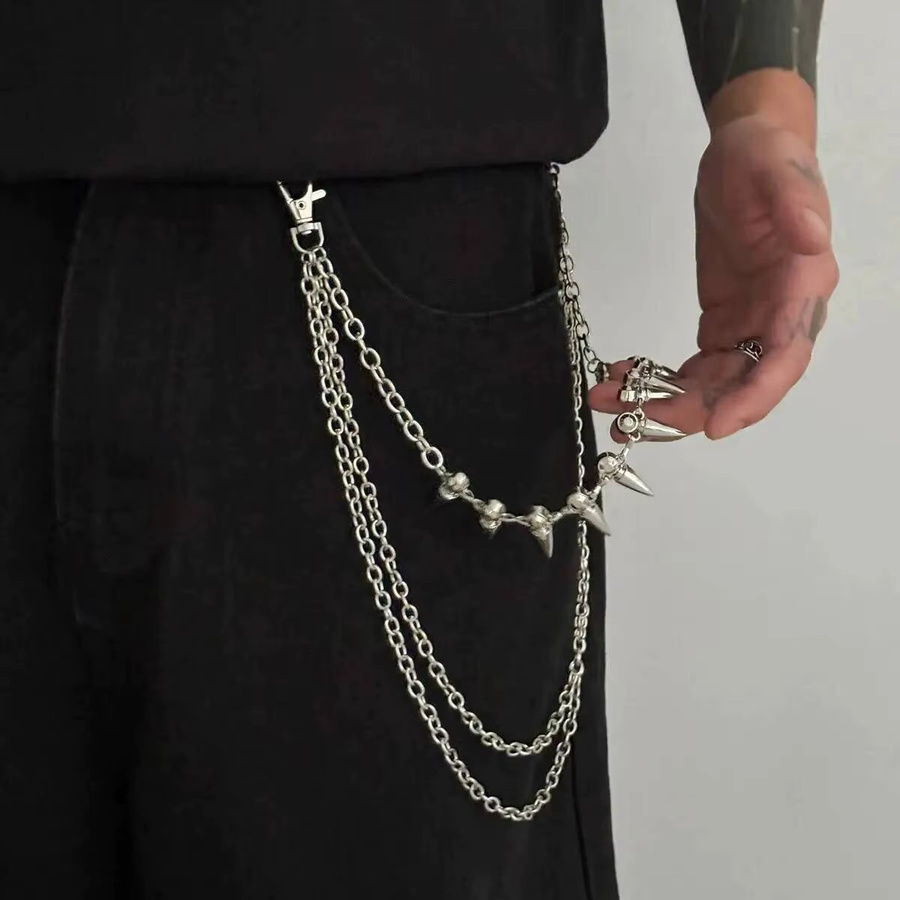 KunJoe Schlüsselanhänger Metall, Silber, Herren, Vintage - Bild 2