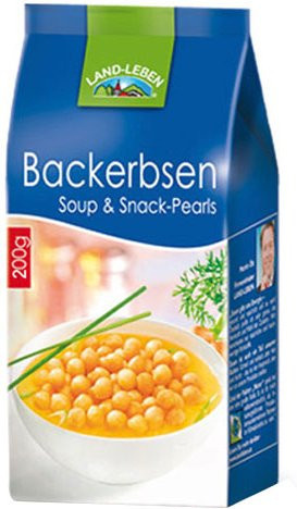 Land-Leben Backerbsen 200 g - Bild 1