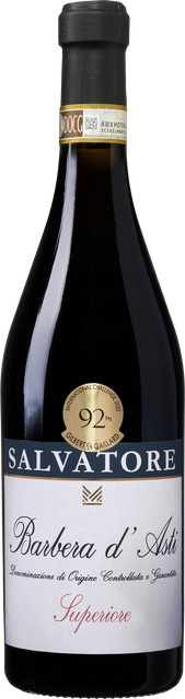 Salvatore M Barbera d'Asti Superiore Rotwein 0,75 l - Bild 1
