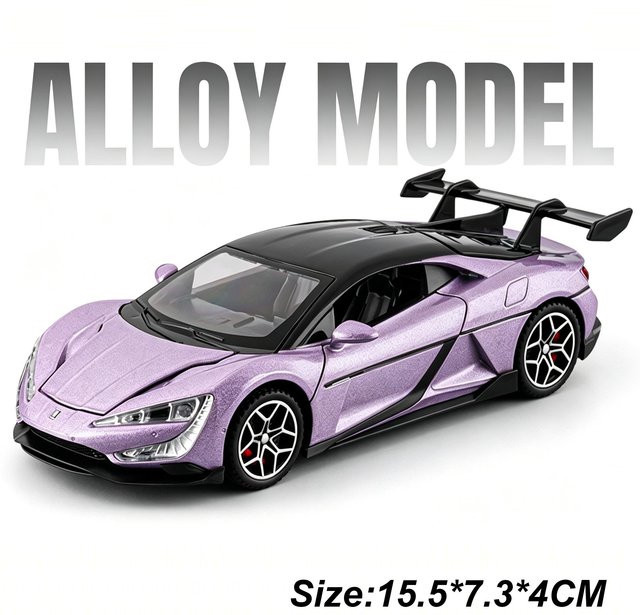 Linyi toy car Byd U9 C8 Zr1X Miniaturmodelle, Legierung Druckgussautos, 1:32, ab 14 Jahren - Bild 1