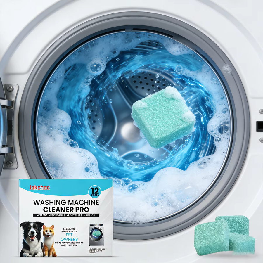 JAKEHOE Waschmaschinen-Reinigungstablette zur Tiefenreinigung in Turquoise - Bild 3