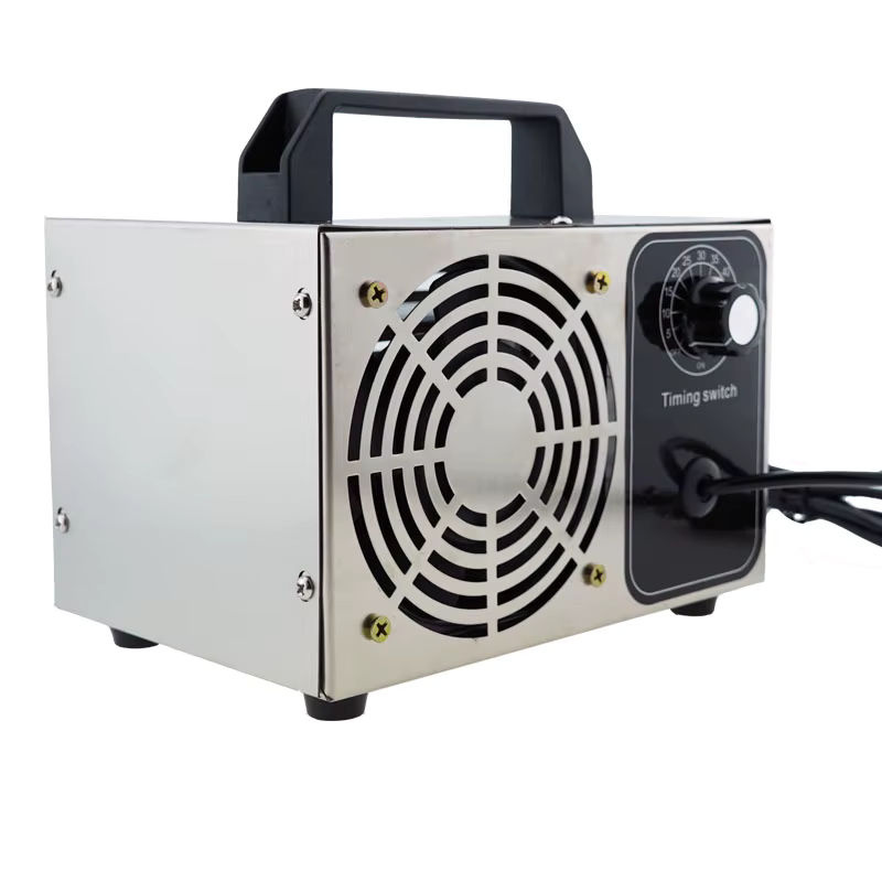 UIPOY Ozongenerator 60 g/h Ozonmaschine O3 Luftreiniger und Luftdesodorierer in Silber aus Edelstahl für Zuhause, Küche, Büro und Auto - Bild 4