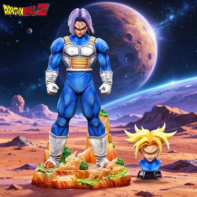 Bandai Dragon Ball Anime Figur Trunks Actionfigur aus PVC in Multicolor, Höhe: 29 cm - Bild 1