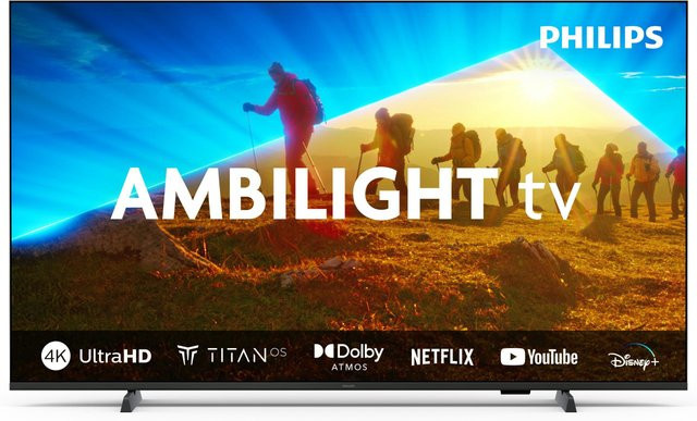 Philips 50PUS8009 LED Smart TV in Schwarz mit 4K UHD, Wi-Fi und HDMI - Bild 1