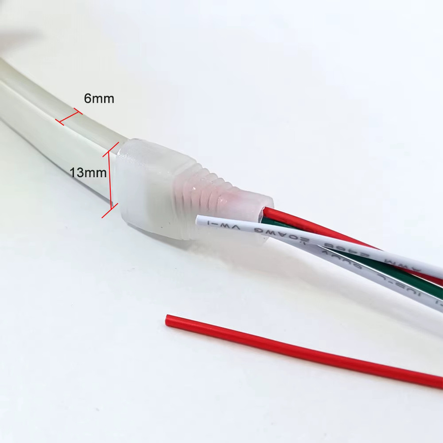 FUNZENXIN RGBIC Neon Flex LED Band, flexibles Silikon Gel Zeichen mit Bluetooth App-Steuerung und Fernbedienung, wasserdicht IP67, Multicolour - Bild 5