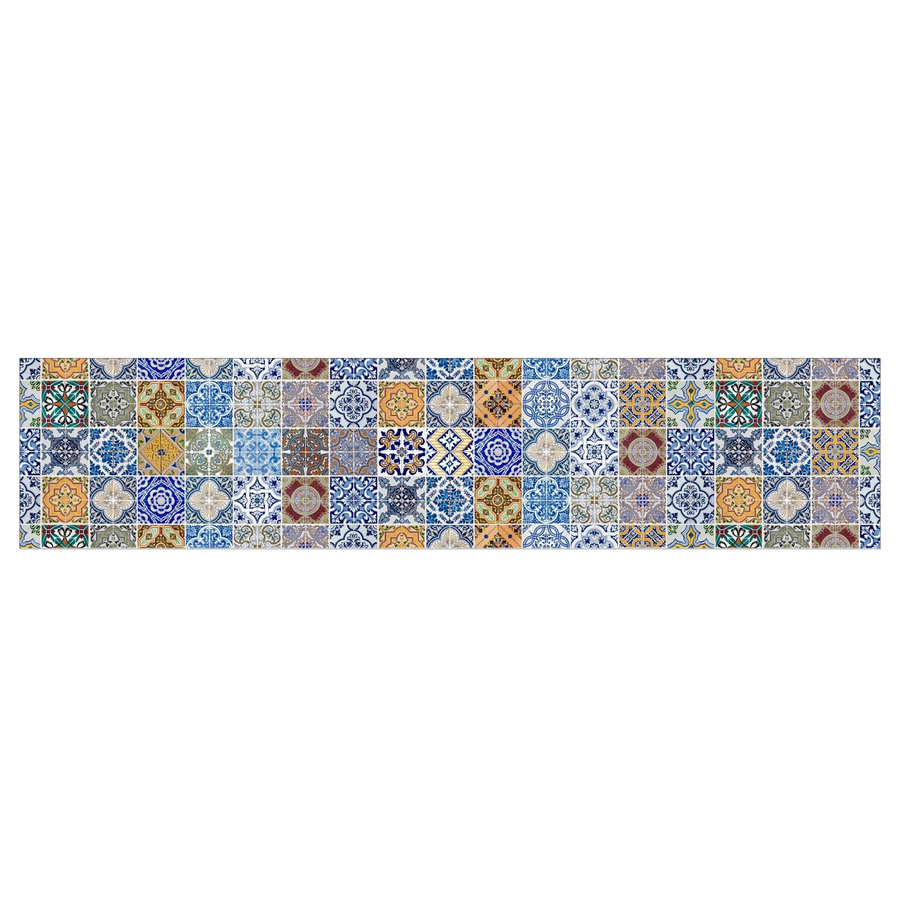 MySpotti Küchenrückwand Profix Cucina Pablo in Fliesenoptik, Bunt Pastell, B/H: 270 x 60 cm - Bild 2