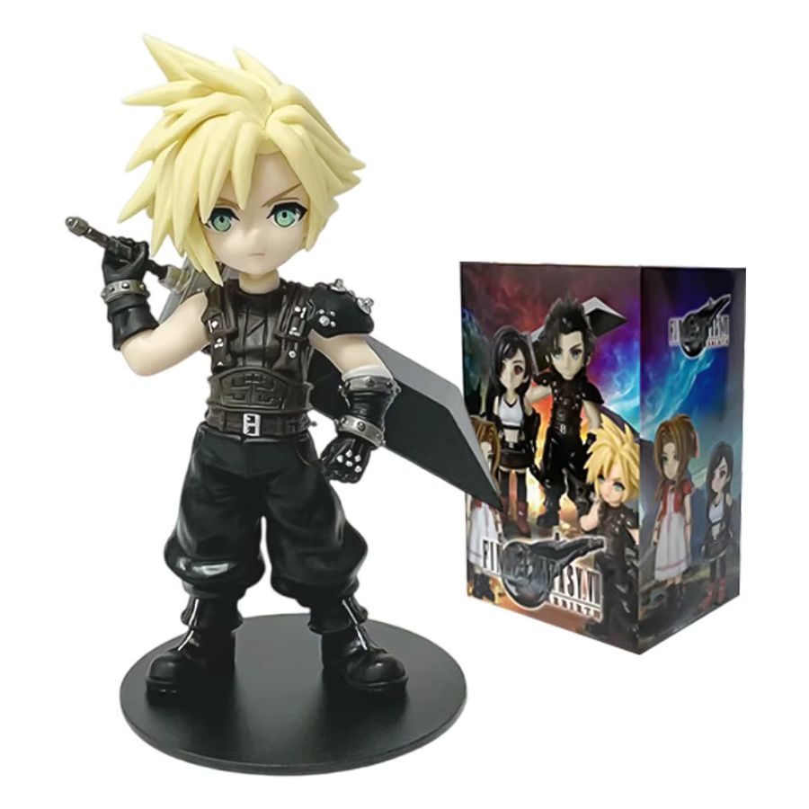 Bandai Anime Figur Tifa Lockhart Alice Gainsborough Zack Perot Modell aus PVC in Multicolor als Desktop Dekoration - Bild 2
