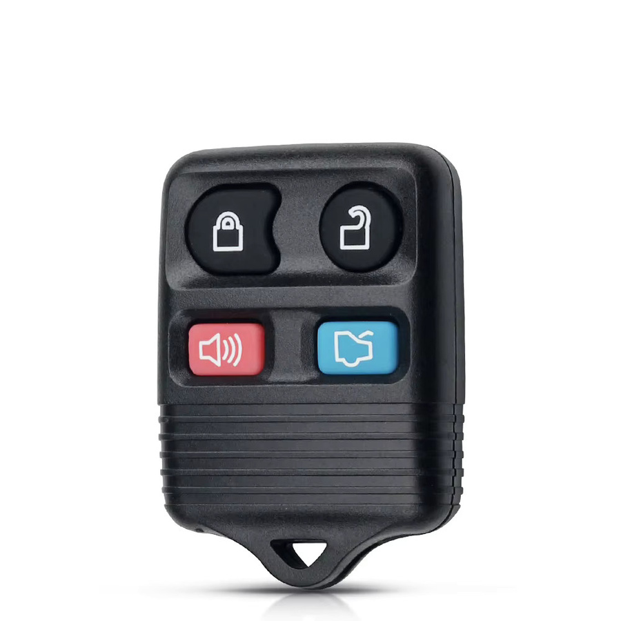 KEYYOU 5er Set Fernbedienung Auto Schlüssel für Ford und Mazda, 315 MHz Keyless Entry Fob, 3/4 Tasten, Schwarz - Bild 2
