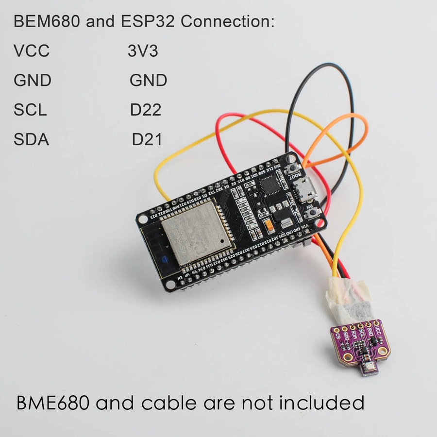DOIT ESP32 DevKit ESP32-WROOM-32 Entwicklungsboard mit WiFi und Bluetooth BLE Dual-Core CP2102 in Schwarz - Bild 3