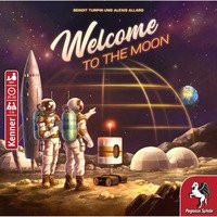 Pegasus Welcome to the Moon Brettspiel Mond Weltraum ab 10 Jahren - Bild 1