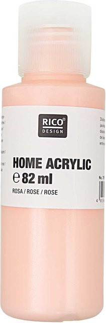 Rico Design Home Acryl Dekoration in Altrosa - Bild 1