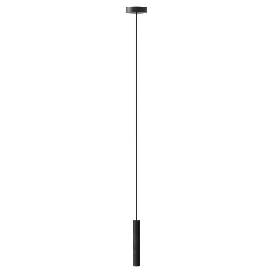 UMAGE Chimes Pendelleuchte aus Eiche und Schwarz mit LED-Technik - Bild 2