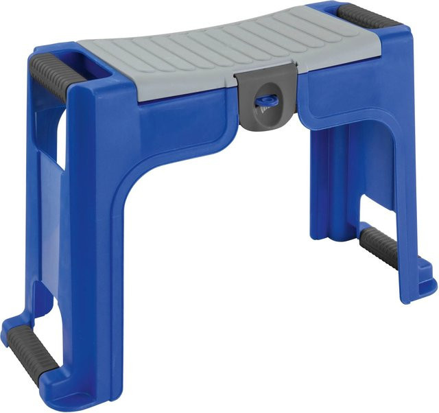 LUX-TOOLS Gartenhocker mit Kniekissen aus Kunststoff - Bild 1