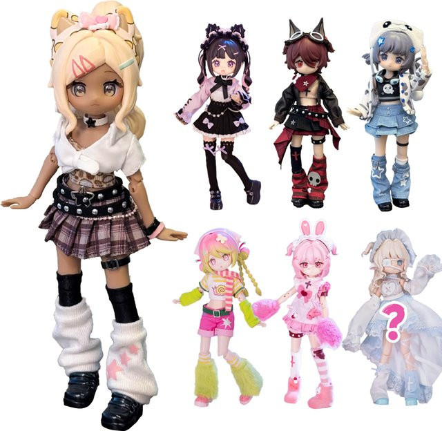 Freedom Claim Elektronische Niedliche Haustier BJD Blind Box Actionfigur, mit beweglichen Gelenken - Bild 1
