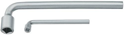 Gedore Steckschlüssel 4-kant 8 mm, silber, Stahl verchromt - Bild 1