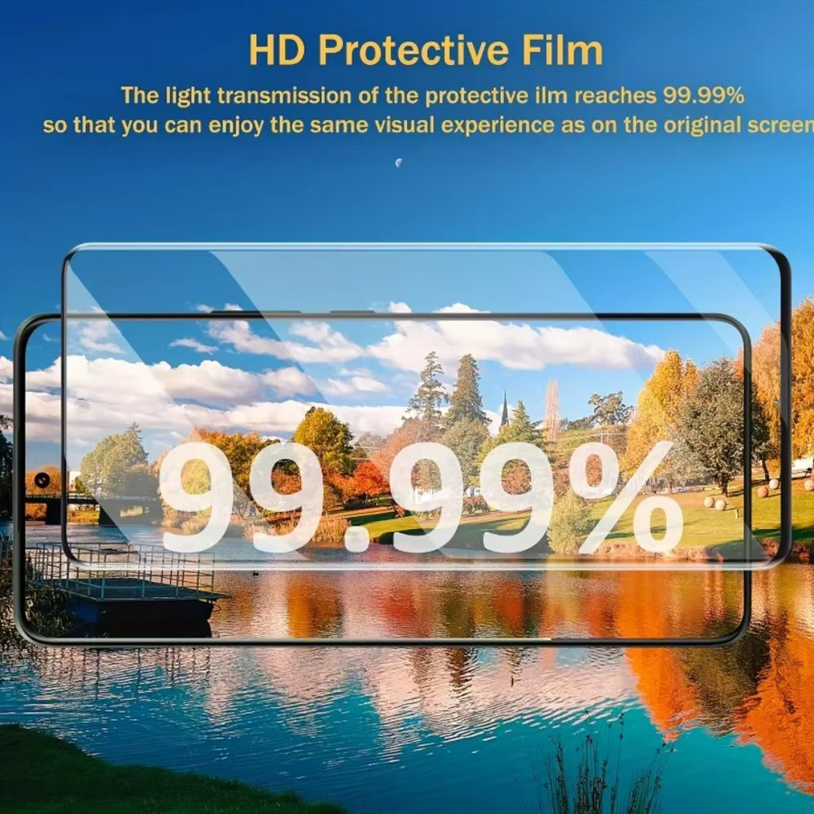 2 Stück Displayschutzfolien aus gehärtetem Glas für Samsung Galaxy S25 S24 S23 S22 S21 Ultra Plus FE, transparent - Bild 5