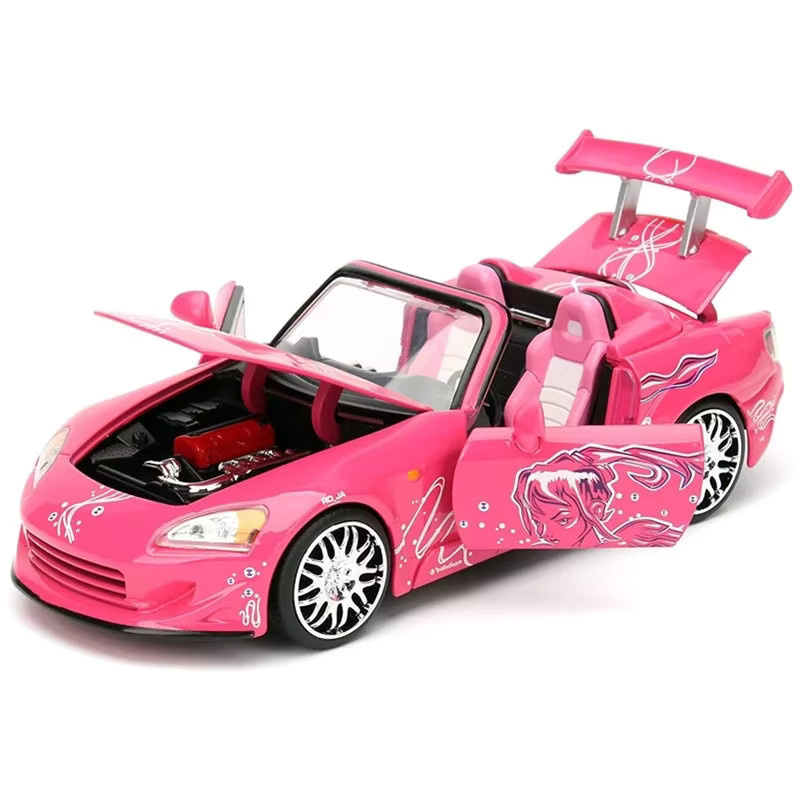 Jada Honda S2000 Supersportwagen-Modell, Spielzeugfahrzeug, 1:24, Druckguss - Bild 2