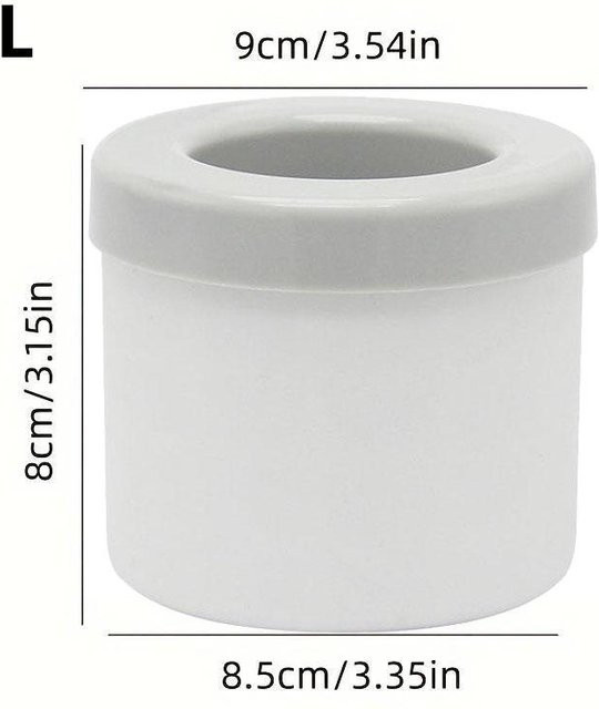 Silikon-Eiswürfelform von LESDAFFY Home Life in Grau mit 60 Fächern für runde Eiswürfel - Bild 1