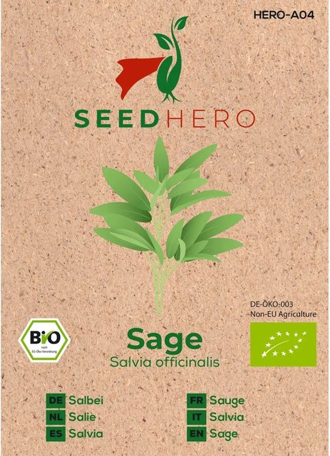 Seedhero BIO Salbei Samen - Bild 1