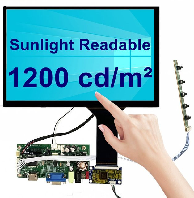 Wisecoco 10,1 Zoll IPS Outdoor Touchscreen mit hochleuchtendem Display für Automotive und Projektanwendungen - Bild 1