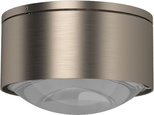 Top Light Puk Maxx One 2 LED-Deckenleuchte in Nickel matt mit mattem Glas und warmweißem Licht (2700K) - Bild 1
