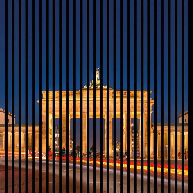 FN Acustico Akustikplatte Berlin Bunt aus PET und MDF mit Klebefolie B/H/T: 113,3 x 19 x 119,5 cm - Bild 1
