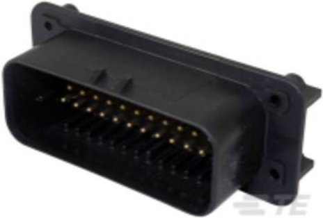TE Connectivity Tray 1-776180-1 Schwarz - Bild 1