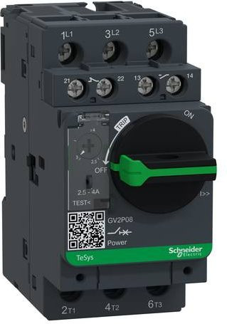 Schneider Electric GV2P08AE11TQ Leistungsschalter MCB in Grau (24 Stück) - Bild 1