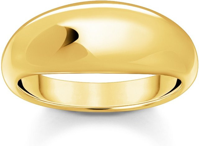 Thomas Sabo Ring, 925 Silber, vergoldet, Damen - Bild 1
