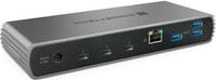 Sonnet Echo 11 Thunderbolt 4 Dockingstation in Schwarz und Grau mit 3 x Thunderbolt, USB-C, USB-A, Ethernet/LAN und 3,5 mm Klinkenanschluss - Bild 1