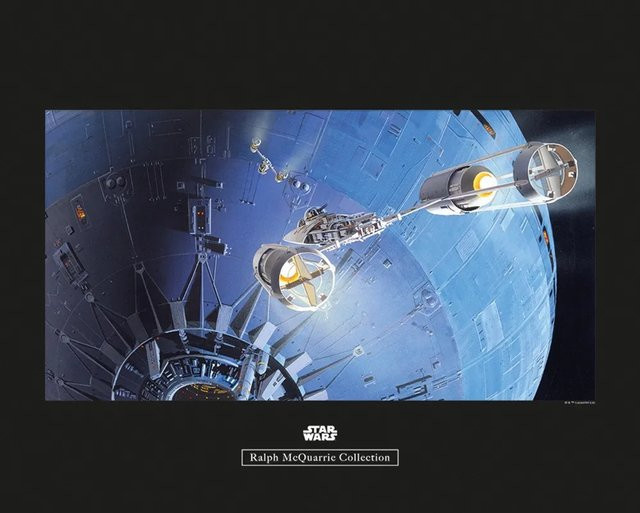 Komar Wandbild Star Wars Attack Paper Poster Multicolor B: 50 cm, H: 40 cm - Bild 1