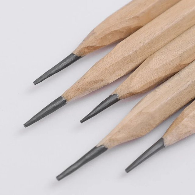 100 Stück HB Bleistifte aus natürlichem Holz in Beige für Kinder und Studenten zum Zeichnen und Schreiben - Bild 1