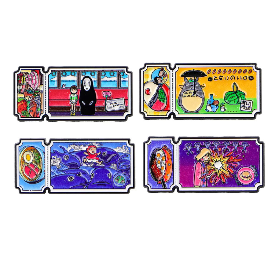 Bandai Brosche, Cartoon-Anime, Bunt, Damen - Bild 2