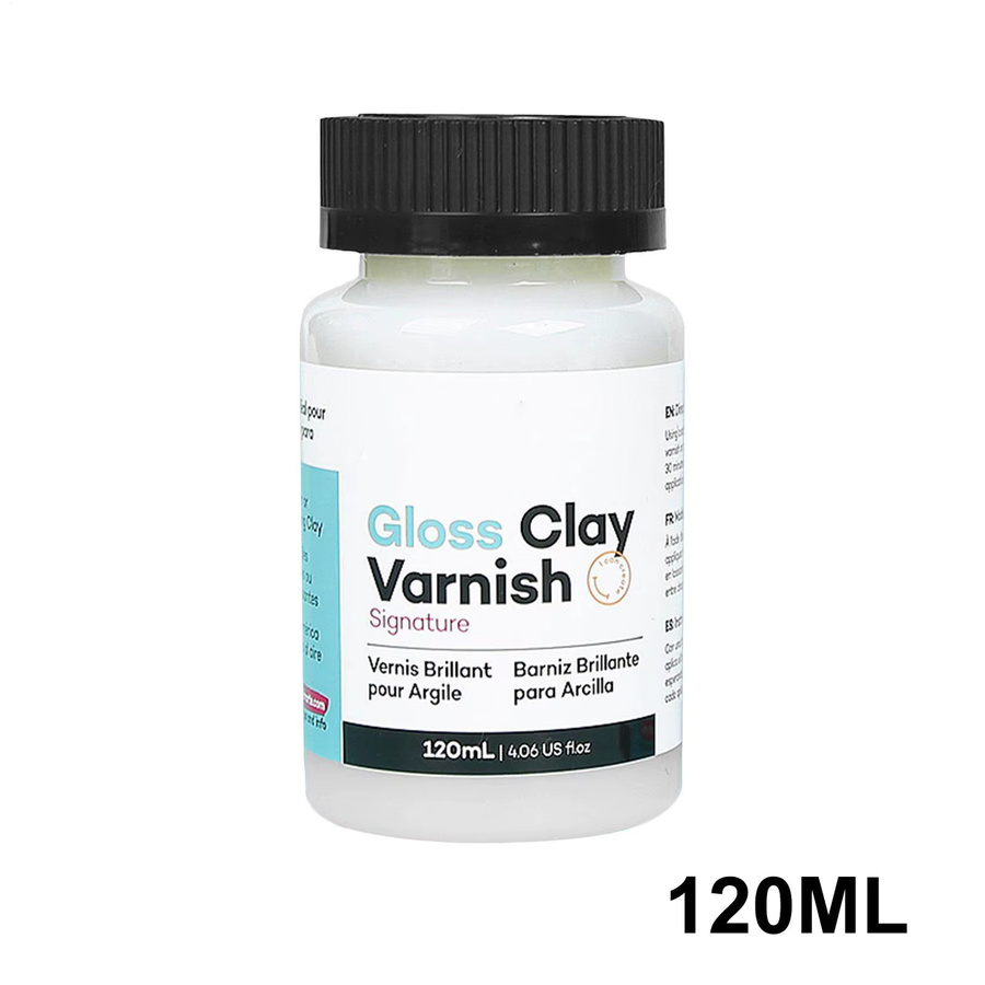 Glänzender Acryllack für Tonkeramik, Holz und Ölgemälde, transparent, wasserbasiert und wetterfest, 120 ml - Bild 5