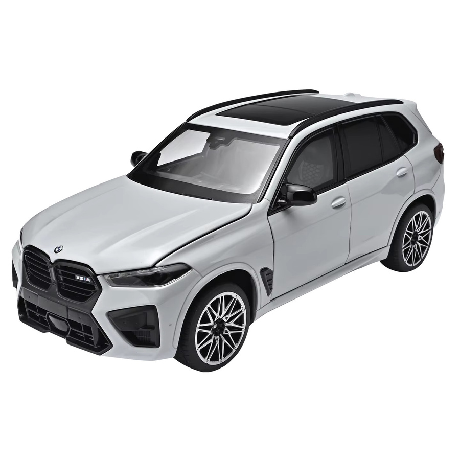 Heimanba BMW X5M Modellauto, 1:24, Metall, Weiß - Bild 3