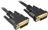 Sharkoon DVI-D zu DVI-D Kabel in Schwarz - Bild 1